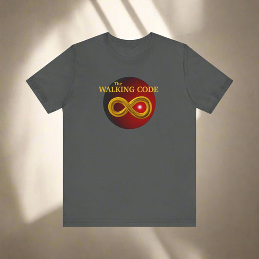 The Walking Code Logo Unisex Jersey Short Sleeve Tee