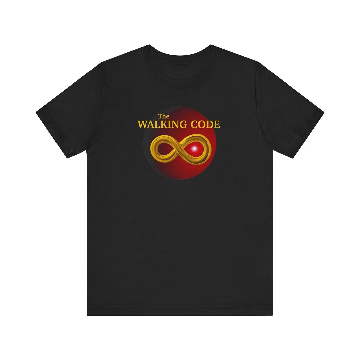 The Walking Code Logo Unisex Jersey Short Sleeve Tee