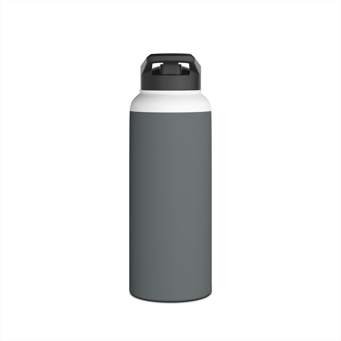 Walking is Man's Best Medicine Stainless Steel Water Bottle, Standard Lid