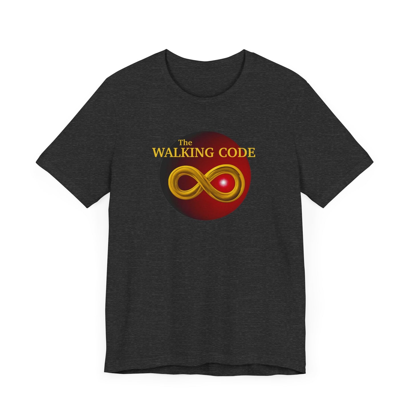 The Walking Code Logo Unisex Jersey Short Sleeve Tee