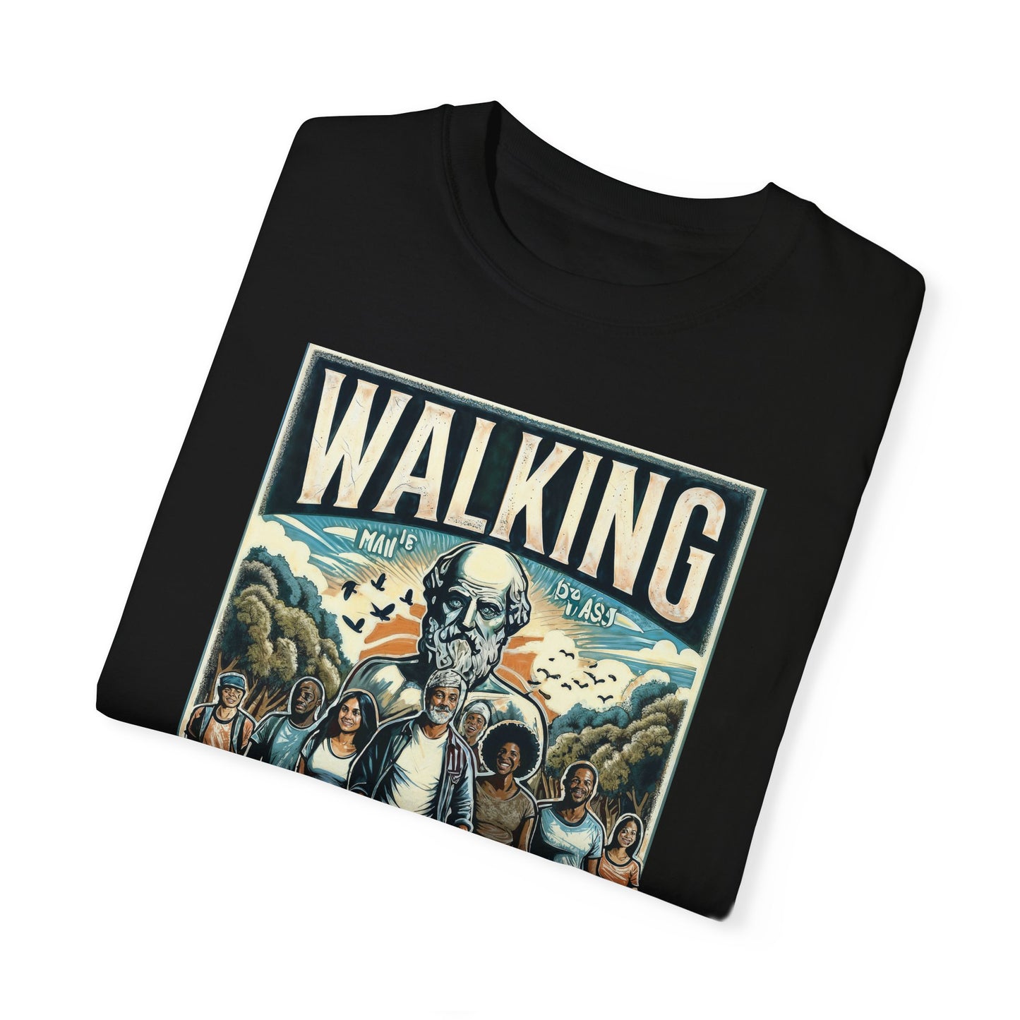 Walking: Man's Best Medicine Unisex T-Shirt