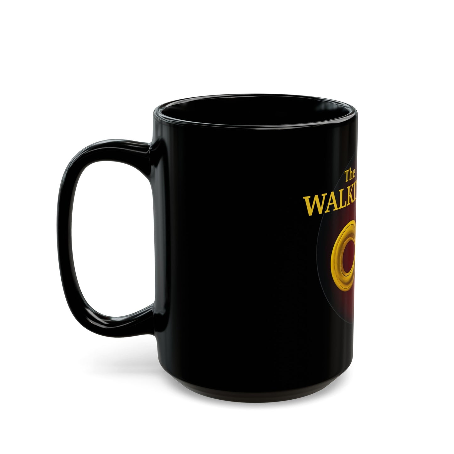 The Walking Code Logo Black Mug (11oz, 15oz)