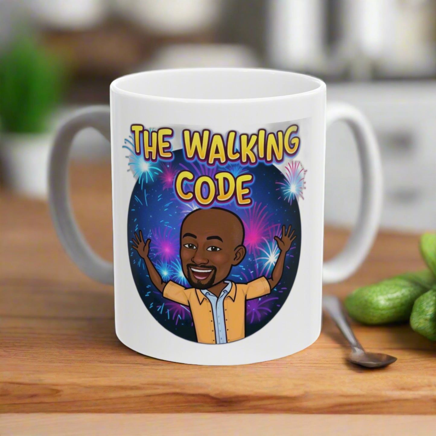 The Walking Code TM Ceramic Mug, (11oz, 15oz)