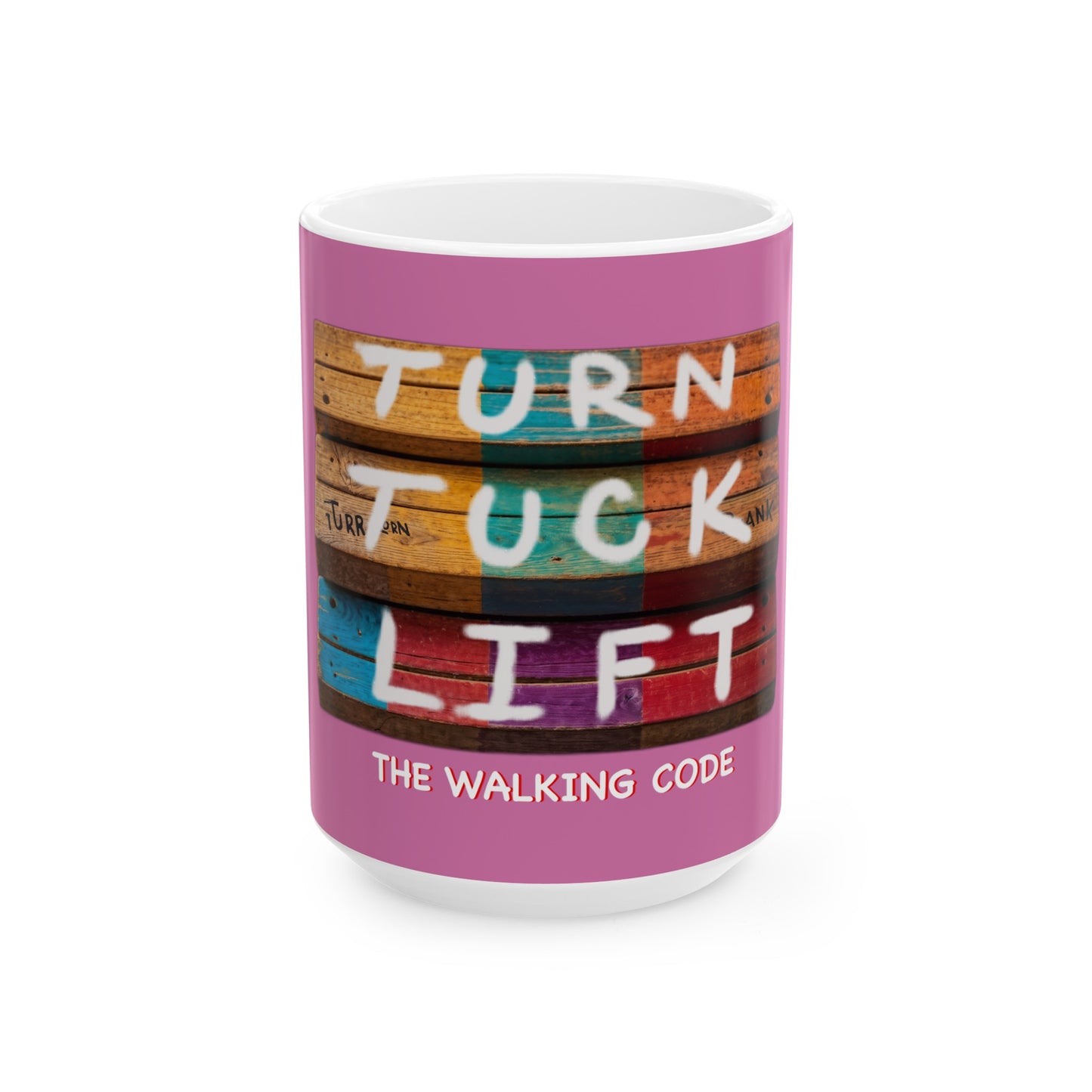 Turn Tuck Lift Ceramic Mug, (11oz, 15oz)
