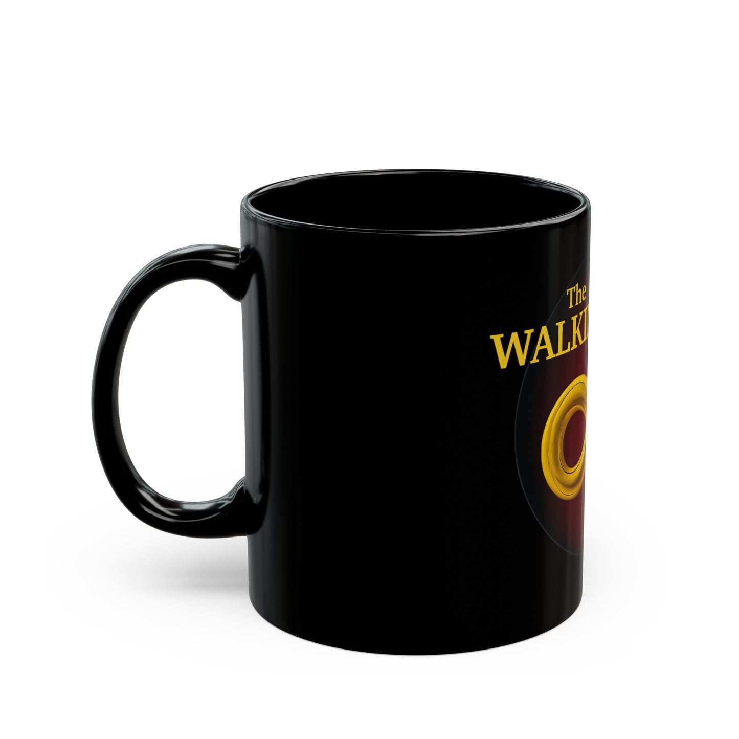 The Walking Code Logo Black Mug (11oz, 15oz)