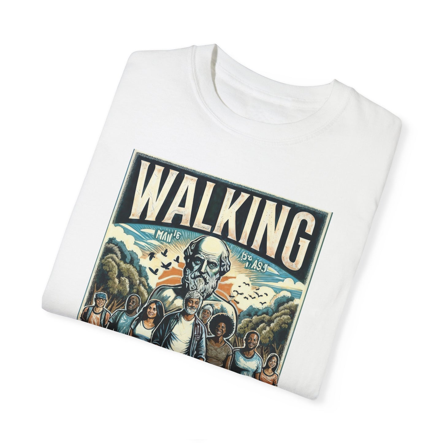 Walking: Man's Best Medicine Unisex T-Shirt