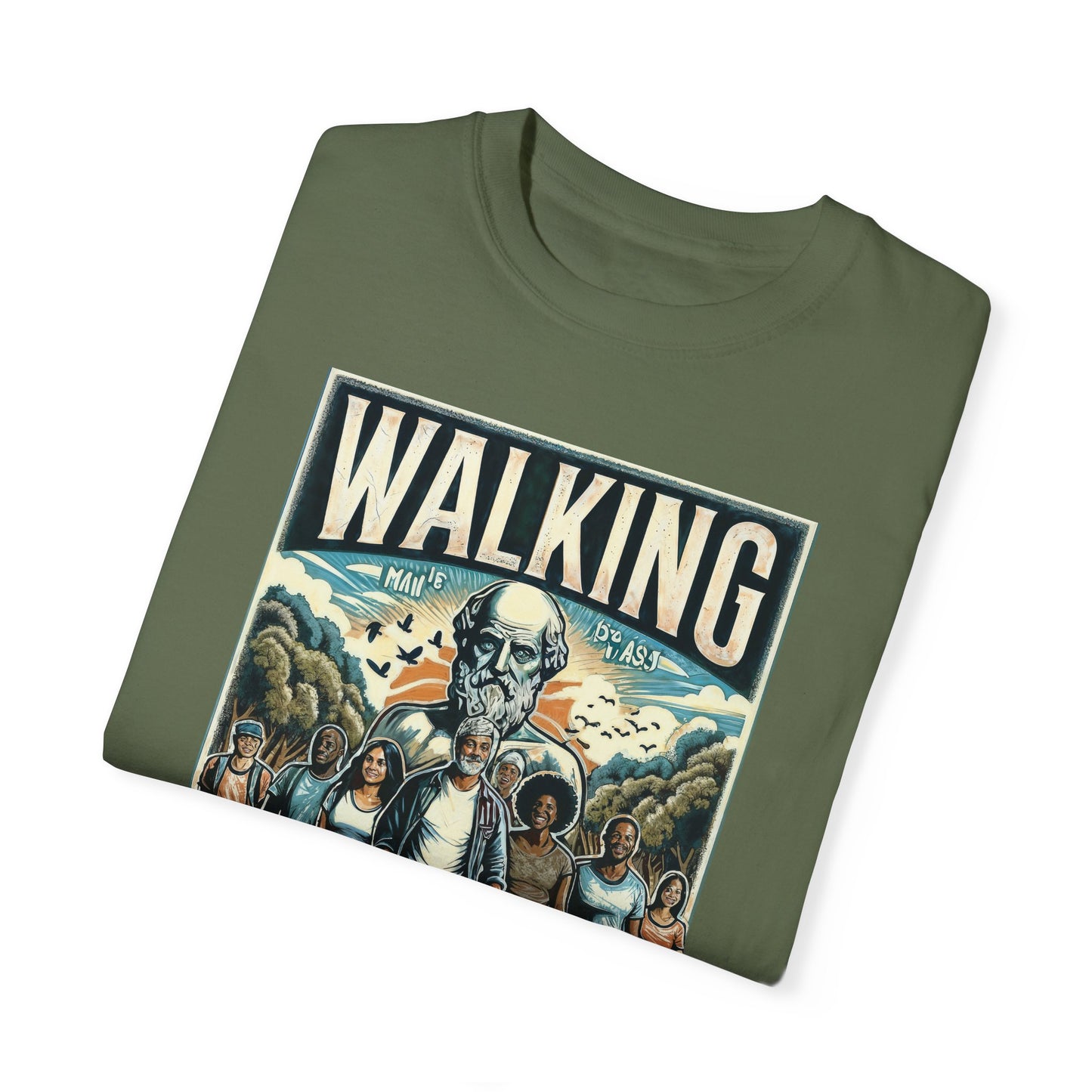 Walking: Man's Best Medicine Unisex T-Shirt