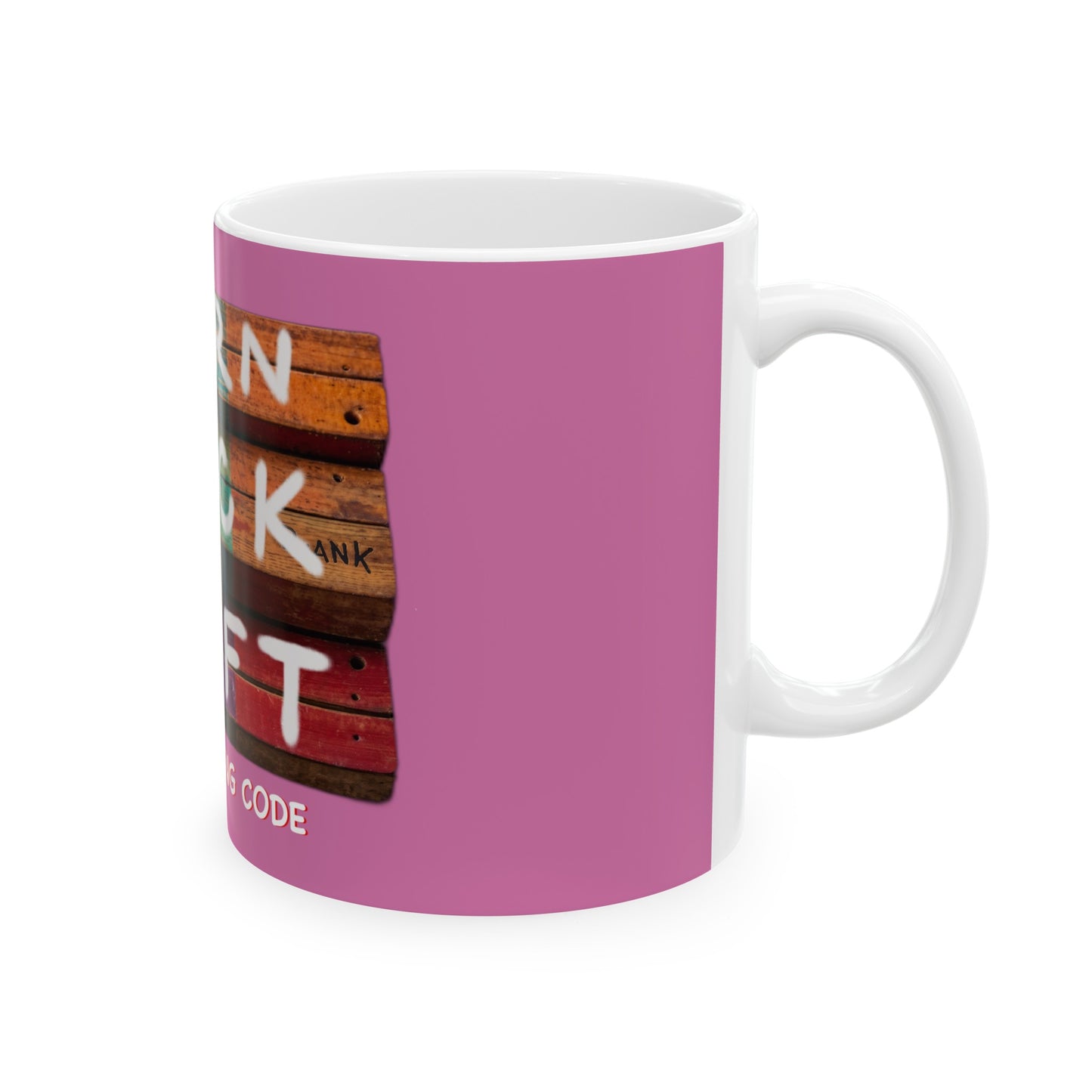 Turn Tuck Lift Ceramic Mug, (11oz, 15oz)