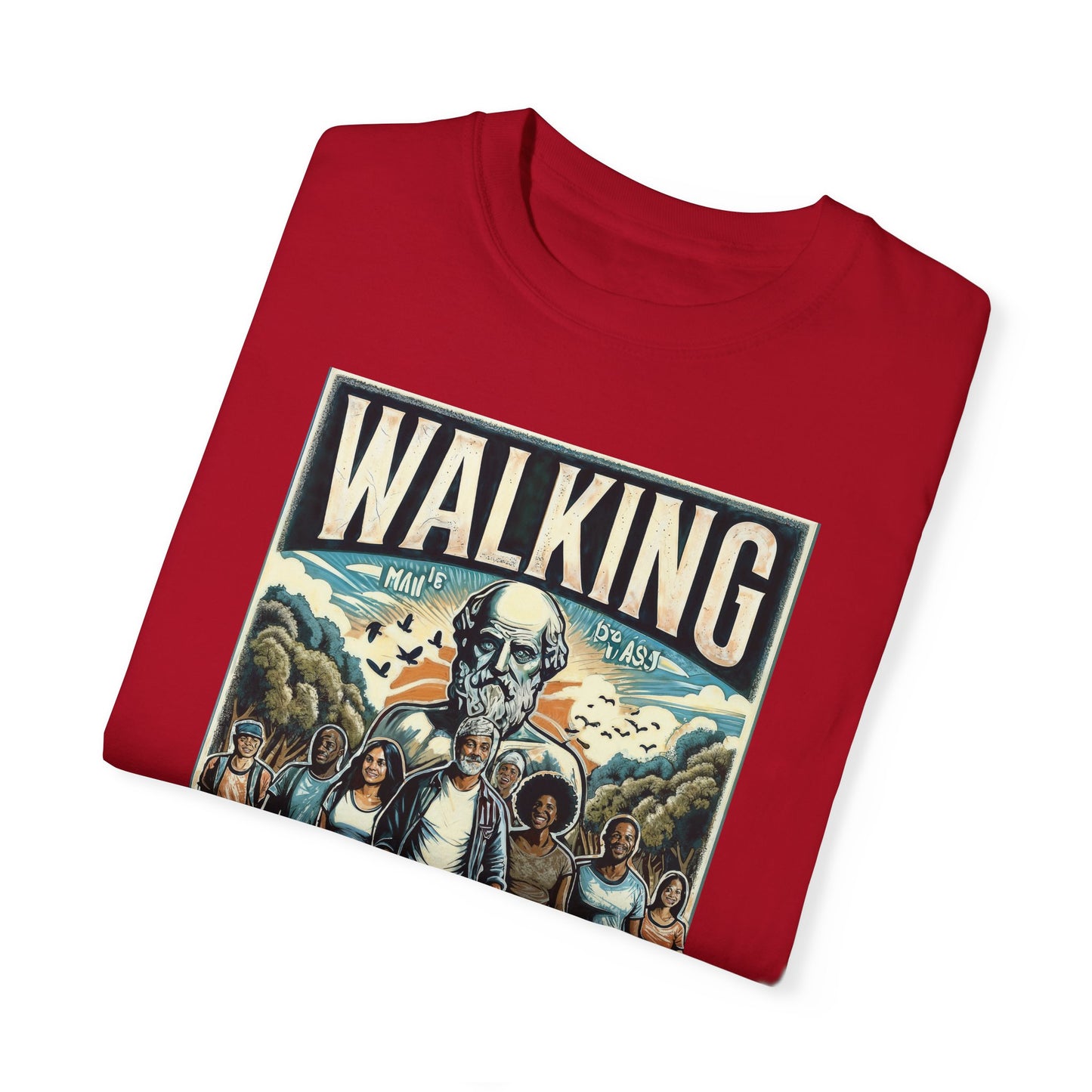 Walking: Man's Best Medicine Unisex T-Shirt