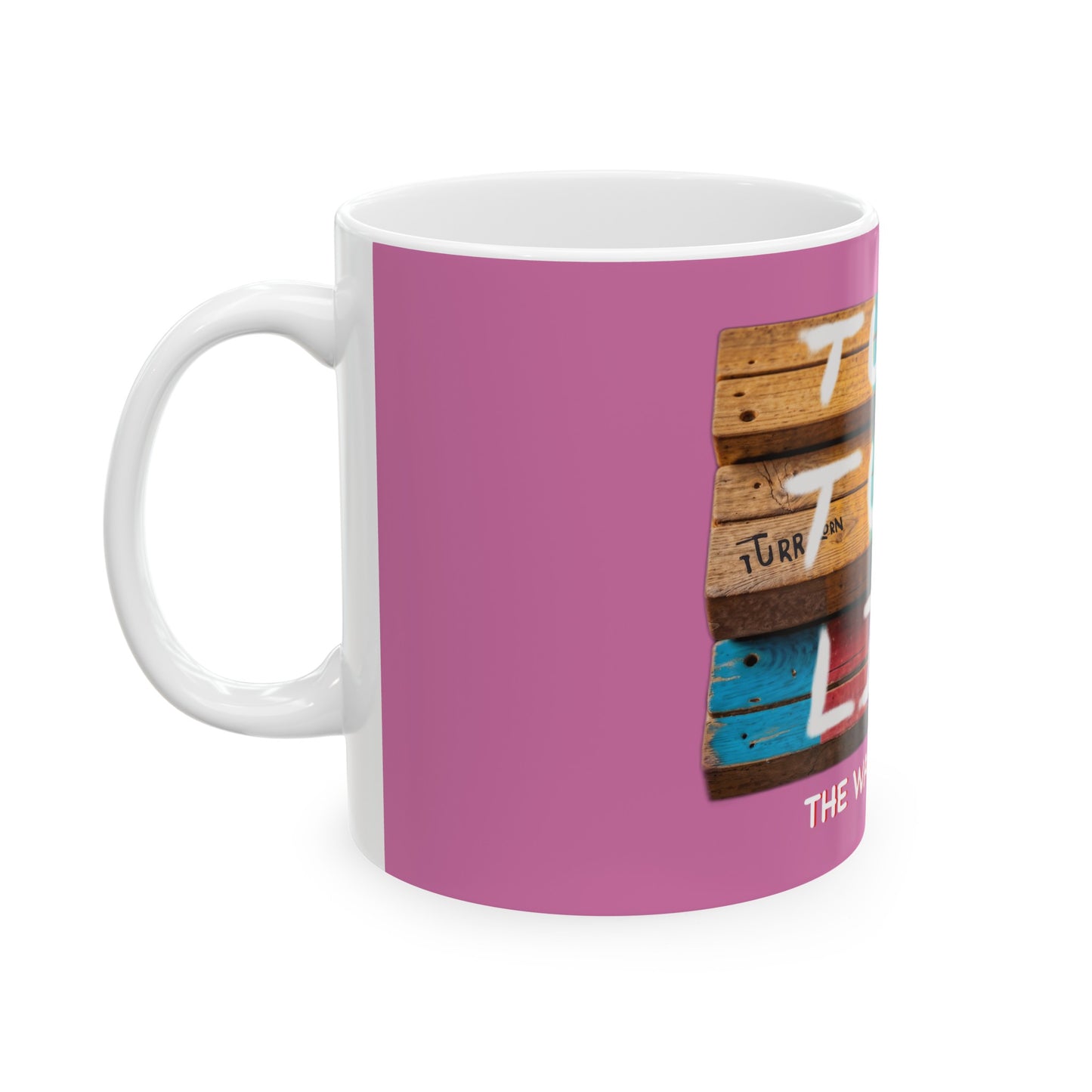 Turn Tuck Lift Ceramic Mug, (11oz, 15oz)