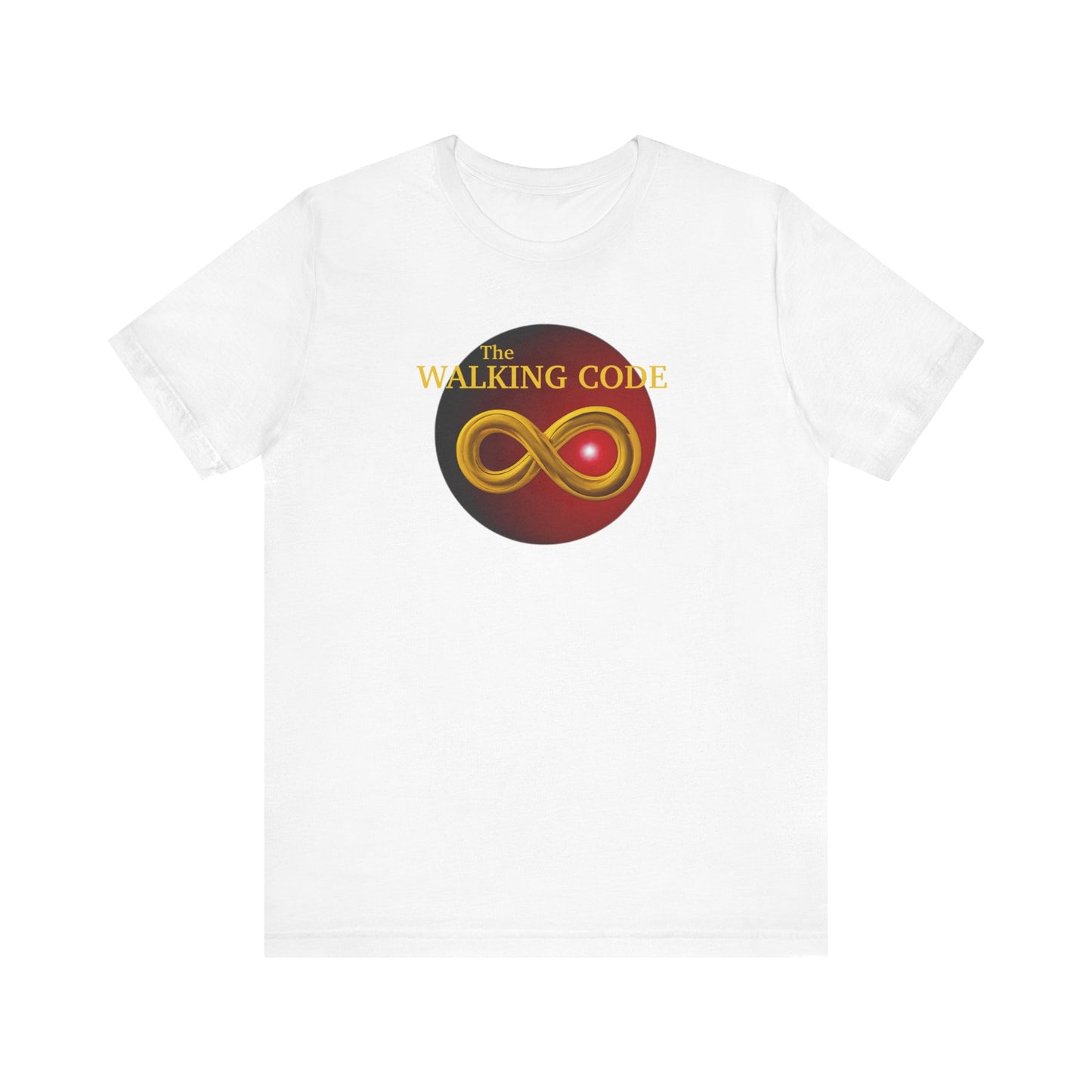 The Walking Code Logo Unisex Jersey Short Sleeve Tee